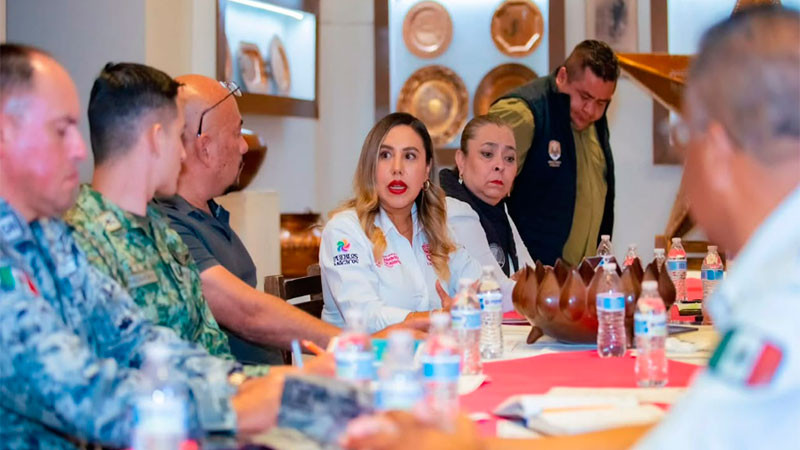 Refuerzan coordinación de seguridad para el Festival de las Ánimas 2026 en Salvador Escalante 
