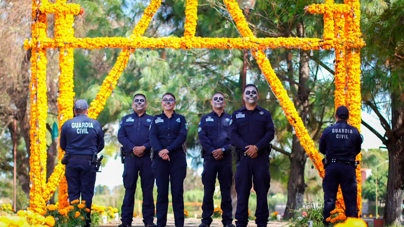 SSP despliega operativo integral para garantizar una estancia segura en Noche de Muertos 