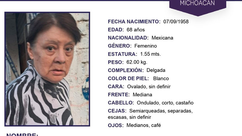 Confirman identidad de mujer localizada en barranco de Morelia 