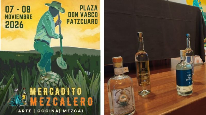 Mercadito Mezcalero regresará a Pátzcuaro con 40 marcas participantes 