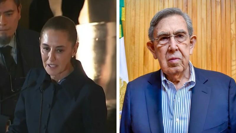 Claudia Sheinbaum propone trasladar los restos de Cuauhtémoc Cárdenas a la Rotonda de las Personas Ilustres 