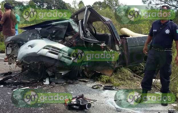 Un menor, entre los siete lesionados de choque entre vehiculos sobre la Quiroga - Zacapu - Foto 1 