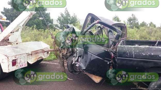 Un menor, entre los siete lesionados de choque entre vehiculos sobre la Quiroga - Zacapu - Foto 2 