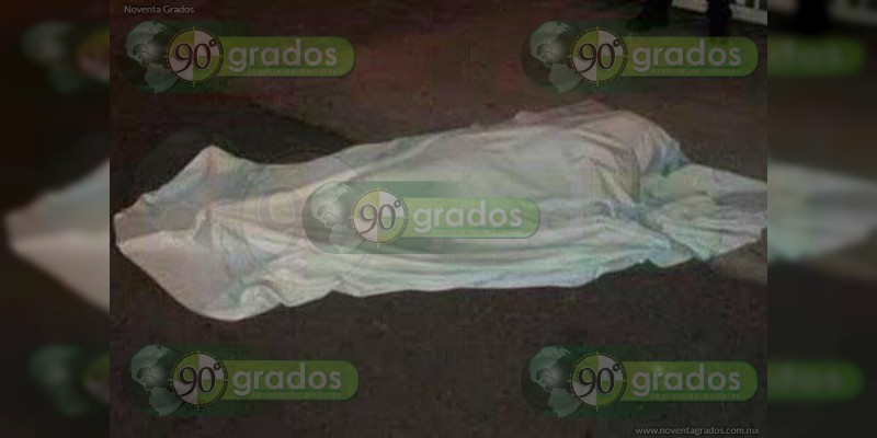 Asesinan a hombre en calles de Uruapan  