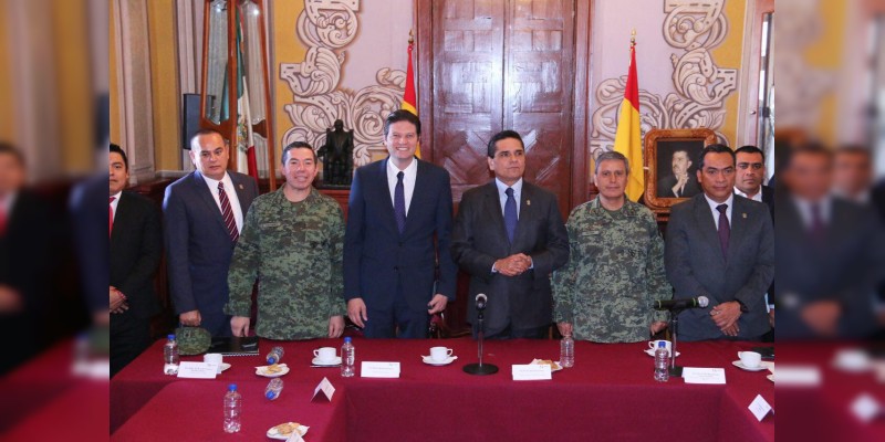 Encabezan Gobernador y Presidente Municipal instalación del Grupo de Coordinación Local de Morelia 
