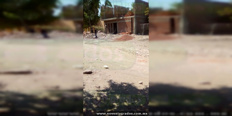 Asesinan a balazos a un hombre en obra en construcción de Apatzingán, Michoacán - Foto 0 