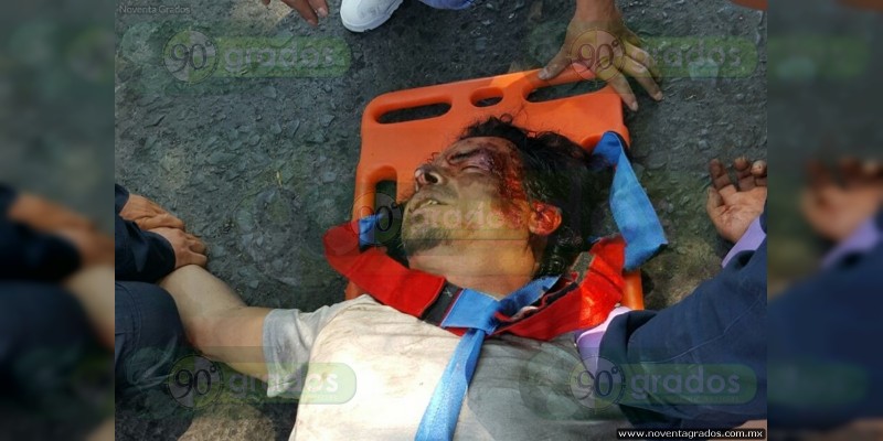 Zamora: Ciclista atropellado por vehículo de Marinela está grave - Foto 0 