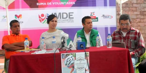 Liga de Ciclismo festeja aniversario con competencia para los morelianos 