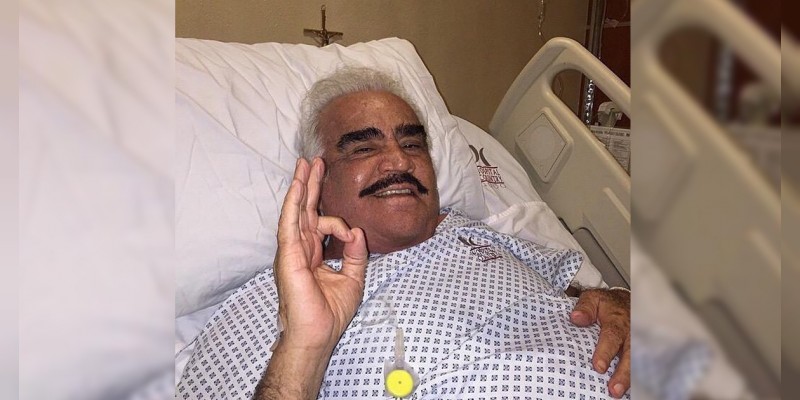 Vicente Fernández fue hospitalizado de emergencia 