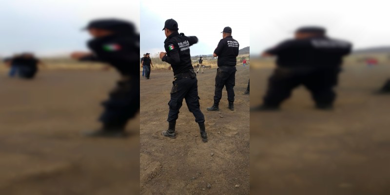 Concluye Curso de Formación Básica Policía Auxiliar en Región Morelia - Foto 0 