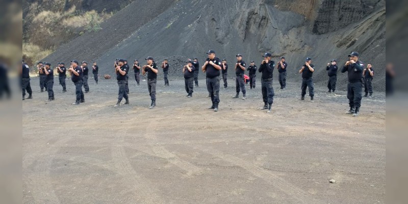 Concluye Curso de Formación Básica Policía Auxiliar en Región Morelia - Foto 3 