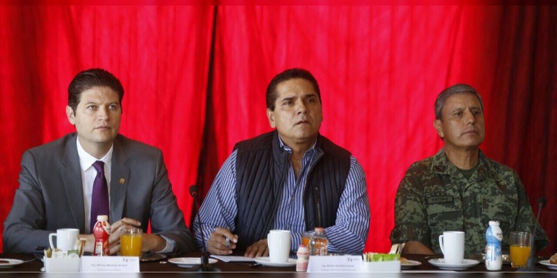 Gobierno Estatal y Municipal celebran segunda reunión de trabajo del Grupo de Coordinación para la Seguridad Local de Morelia 