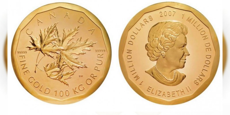 ¡Increíble! Se roban de un museo en Berlín una moneda de 100 kg de oro 