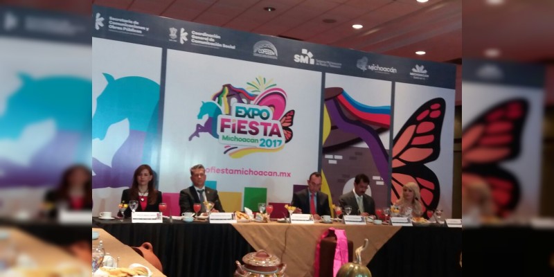 Expo Fiesta Michoacán espera recaudar 150 mdp del 28 de abril al 21 de mayo 