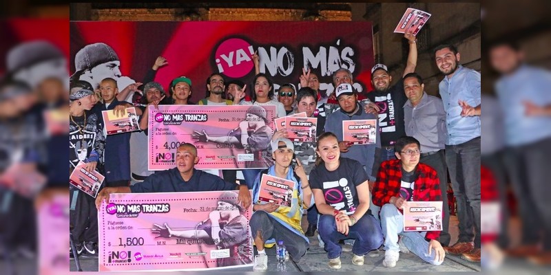 Logra gran convocatoria el concurso de Rap “Ya no más Tranzas” 