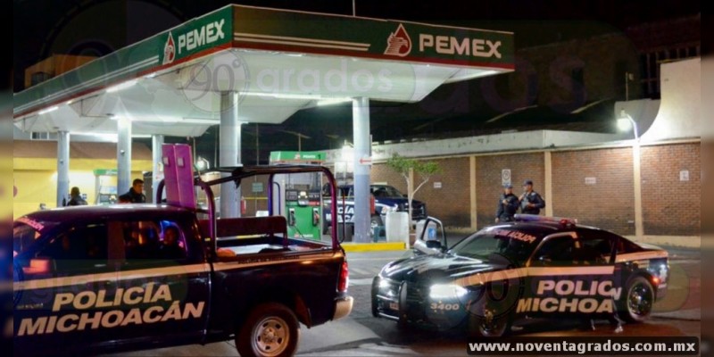 Asaltan gasolinera en Nueva Italia, Michoacán 