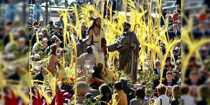 Domingo de Ramos, inicio de la celebración del misterio pascual 