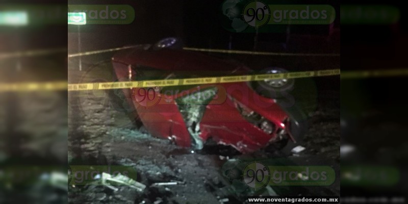 Muere mujer en choque en Uruapan, Michoacán - Foto 0 