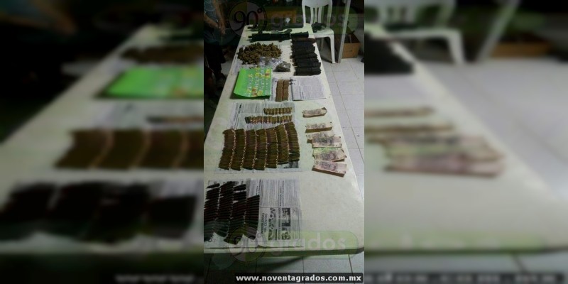 Con droga, armas y munición detienen a seis personas en Zihuatanejo - Foto 2 