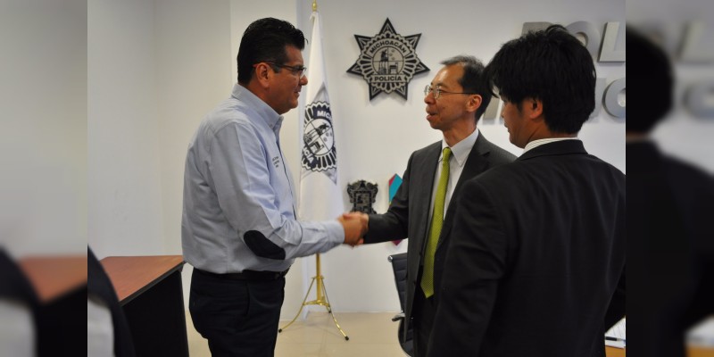 Acuerdan SSP Michoacán y Embajada de Japón lazos de comunicación en materia de seguridad - Foto 1 