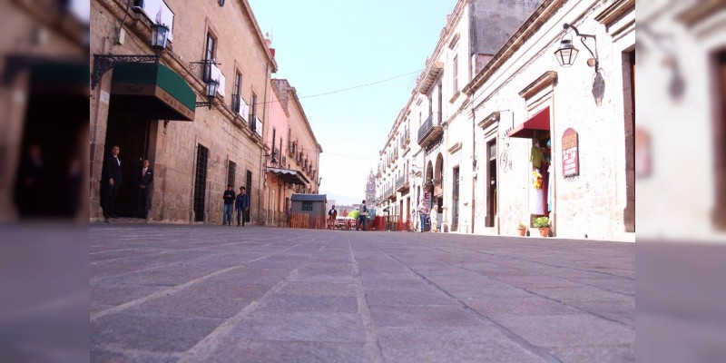 En el mes de mayo estará lista la primera fase de la peatonalización del centro histórico de Morelia  