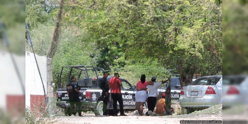 Persecución y balacera se registra en Apatzingán 