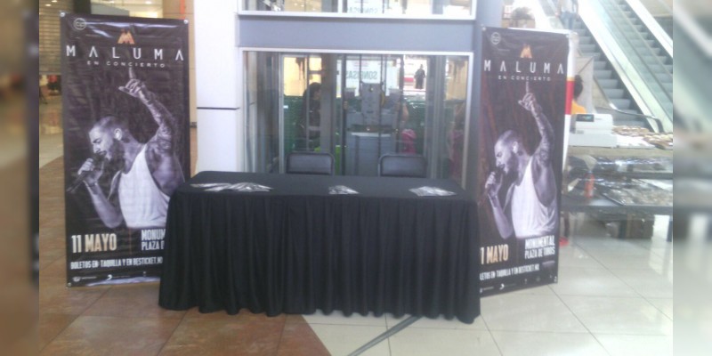 Encuentra a Maluma en Espacio Las Américas 