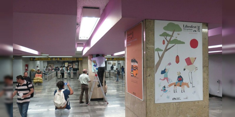 Librofest Metropolitano llega a la estación del metro La Raza - Foto 1 