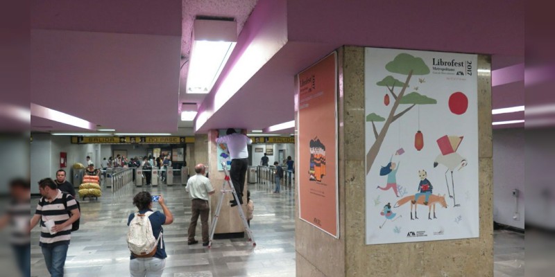 Librofest Metropolitano llega a la estación del metro La Raza