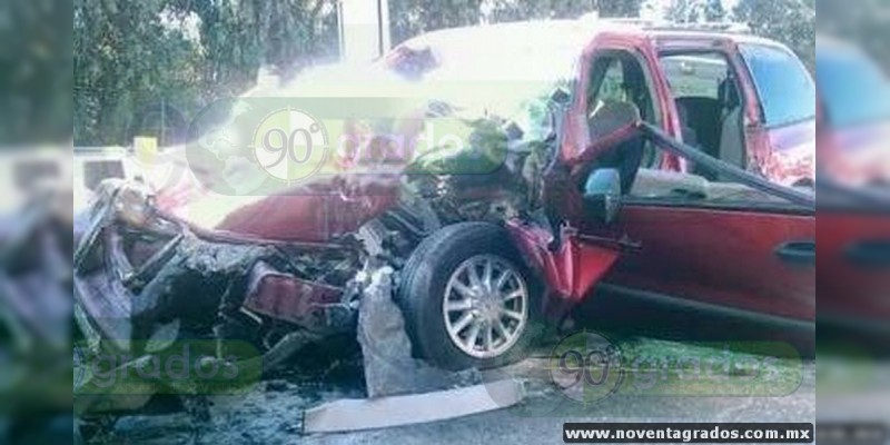 Panindícuaro: Muere en accidente automovilístico  