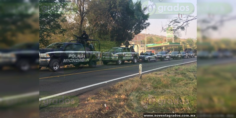 Presentan a policías de Villamar ante la PGJ Michoacán 