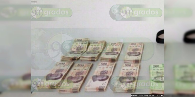 Morelia: Detienen a dos con 104 mp en efectivo - Foto 0 