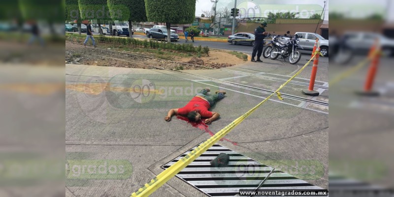 Asesinan a un hombre en Uruapan, Michoacán 