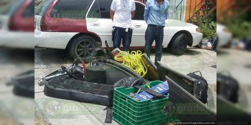 Morelia: Detienen a par de ladrones con coche robado - Foto 1 