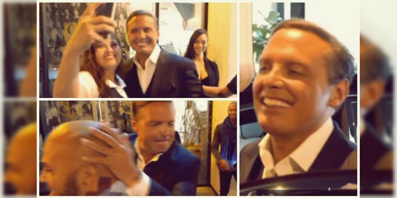 Luis Miguel se dejó ver en Los Ángeles y hasta bromeó con la prensa 