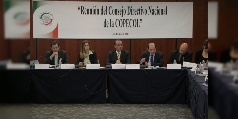 Preside Sigala primera reunión del Consejo Directivo de la COPECOL 