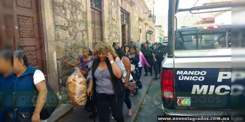 Detienen a dos de Antorcha Campesina por manifestarse frente al Ayuntamiento de Morelia - Foto 3 