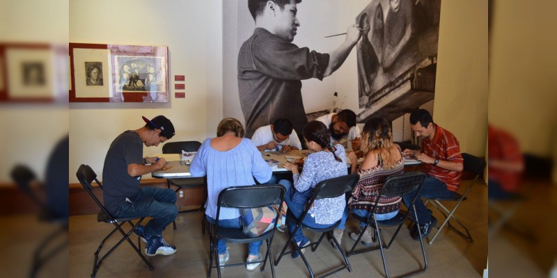 Diego Espinosa realizó micro residencia en el Centro Cultural Clavijero 