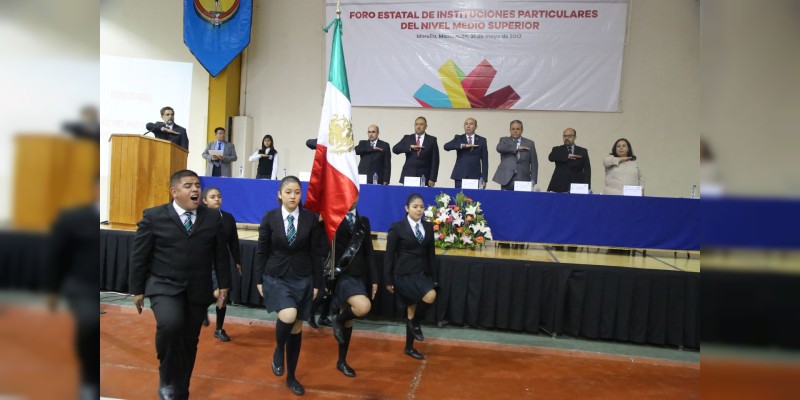 Inaugura SEE el Primer Foro Estatal de Instituciones Particulares del Nivel Medio Superior 