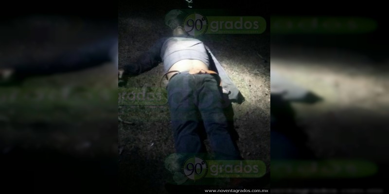 Apatzingán: A golpes asesinan a un individuo 