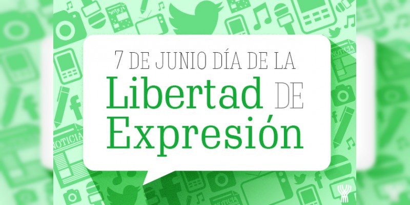 7 de junio Día de la Libertad de Expresión en México 