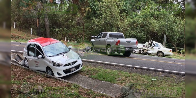 Uruapan: Muere en accidente vehicular - Foto 0 
