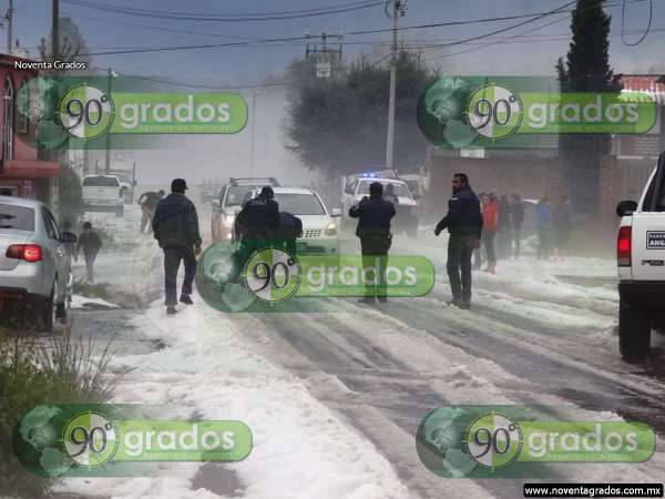 Tromba deja severos daños en Angangueo, Michoacán - Foto 0 