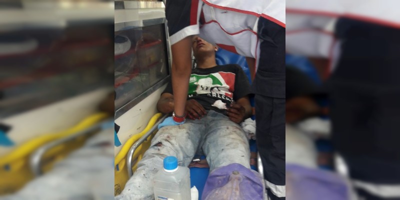 Atropella Policía Michoacán a un adolescente en Zamora 