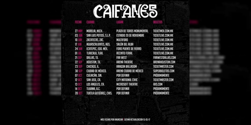 Gobierno de Ecatepec busca cancelar concierto y difamar a Caifanes  - Foto 1 