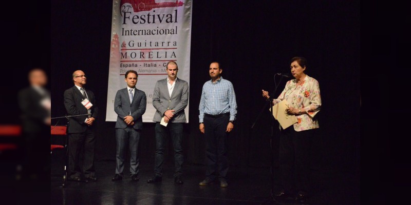 Inicia el Festival Internacional de Guitarra de Morelia 
