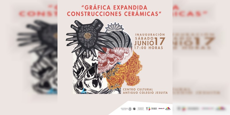 "Gráfica expandida: construcciones cerámicas“, este fin en el Centro Cultural Antiguo Colegio Jesuita 