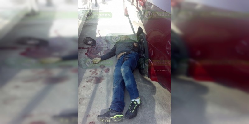 Asesinan a dueño de lote de autos en Sahuayo 