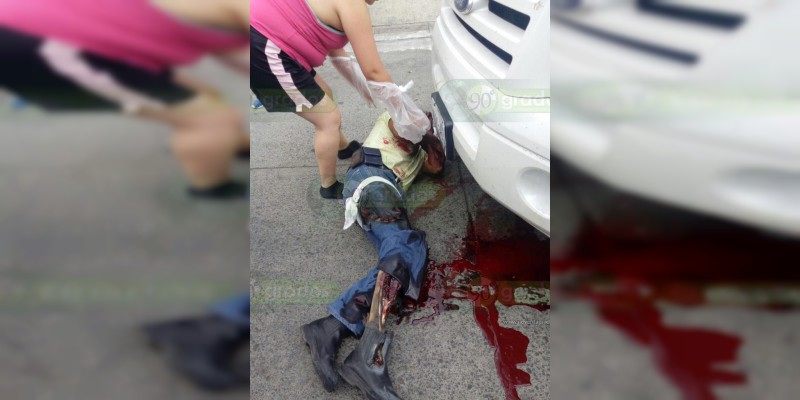 Uruapan: Muere hombre tras ser atropellado - Foto 0 