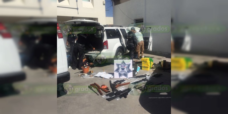 Asegura la PF en Celaya arsenal, tenía como destino Michoacan - Foto 4 